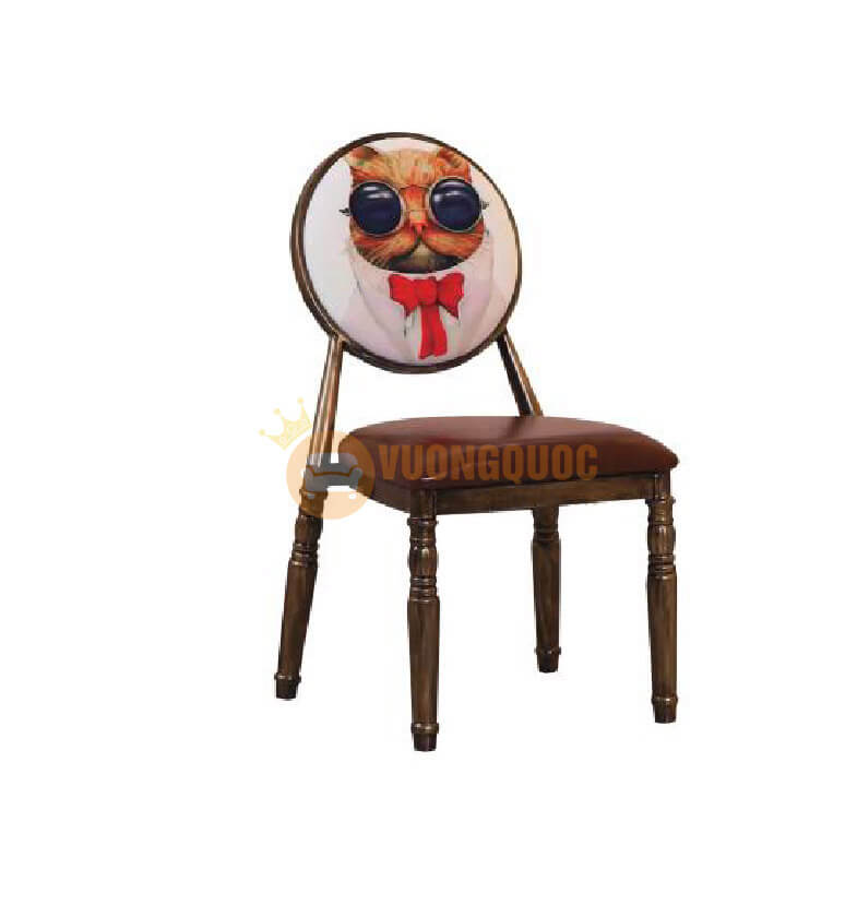 Bộ bàn ghế cafe phong cách châu âu cổ điển HOY TM132-3